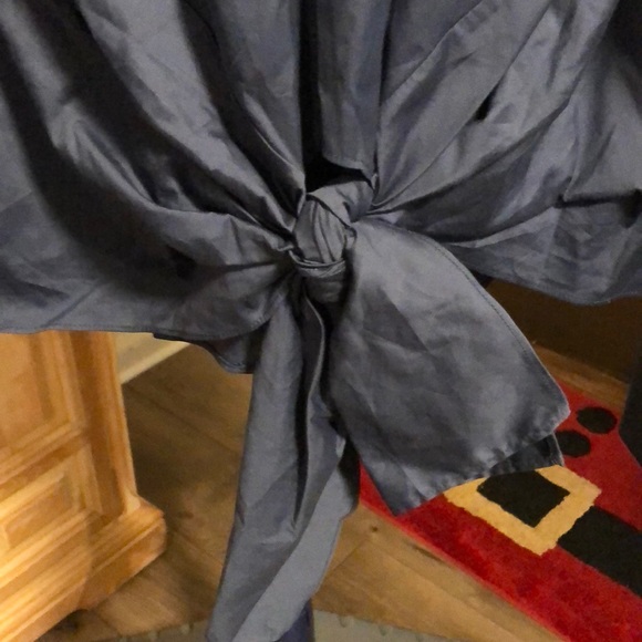 Zara tie front blouse - Picture 3 of 5